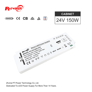 150W Constant Voltage DuPont Interface Cabinet Lighting <b>LED</b> <b>Driver</b> 200-240V AC-DC <b>24V</b> IP20 Indoor <b>LED</b> Power Supply Transformer - Product Image 3