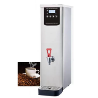 Chaudière à eau chaude en acier inoxydable 10L 20L 30L Baril électrothermique/bouilloire électrique pour hôtels et restaurants Urne à eau chaude