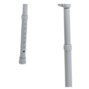 Sedia Comoda Regolabile in Altezza Economica in Acciaio Inossidabile per Anziani e Disabili Arredo Bagno - Product Image 6