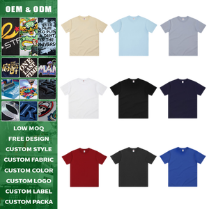 เสื้อยืดแขนสั้นผ้าฝ้ายเนื้อหนัก 250 กรัม ระบายอากาศได้ดี สำหรับผู้ชาย โลโก้ด้านหน้า เนื้อผ้านุ่ม คุณภาพพรีเมียม - Product Image 3