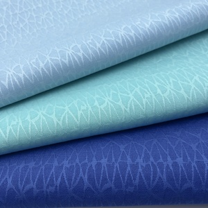Tela <span class=keywords><strong>Denim</strong></span> Elástica Jacquard al por Mayor, 92% Poliéster, 8% Elastano, Peso Medio, para Vestidos de Niña, Ropa Deportiva, Trajes de Baño y Forro de Prendas - Product Image 2