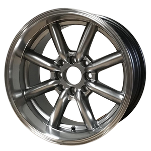 Jantes et roues de voiture en aluminium personnalisées Shengbo F99257 de 14, 15 et 16 pouces, roulements de moyeu de roue pour voitures - Product Image 1