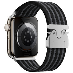 Black and gray [four stripes]