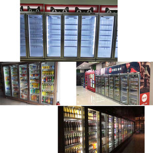 Réfrigérateur commercial vertical à <span class=keywords><strong>3</strong></span> <span class=keywords><strong>portes</strong></span>, ustensile, affichage réfrigération - Product Image 4