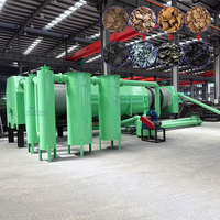Équipement de carbonisation sans fumée pour coques de noix, machine à fabriquer du charbon de bois à partir de coques de châtaignes et de pistaches, usine de pyrolyse de biochar