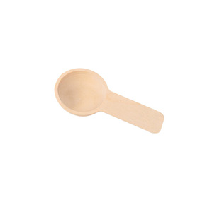 2026 Petite cuillère en bois de style chinois pour sel, sels de bain, lait en poudre, thé, café, miel et aliments pour animaux de compagnie - Product Image 2