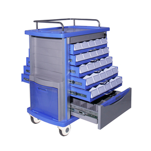 BT-MY002B <span class=keywords><strong>pas</strong></span> <span class=keywords><strong>cher</strong></span> hôpital ABS double face chariot à médicaments mobile chariot médical médicaments chariots à médicaments avec tiroirs prix - Product Image 2