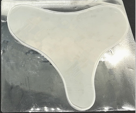 T shape chest pad