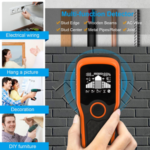 2025 TH810 6-in-1 dijital duvar dedektörü endüstriyel <span class=keywords><strong>Metal</strong></span> saplama bulucu manyetik duvar tarayıcı saplama <span class=keywords><strong>Metal</strong></span> canlı tel kirişler borular için - Product Image 5