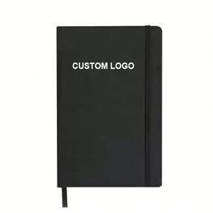 Carnet promotionnel personnalisé avec logo A5 avec sangle élastique, journal en PU, carnet de notes, bloc-notes, carnet en cuir PU - Product Image 2