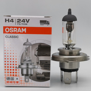 หลอดไฟหน้า <span class=keywords><strong>H4</strong></span> <span class=keywords><strong>OSRAM</strong></span> P43t 24V 75/70W 64196แบบคลาสสิคสำหรับรถบัส - Product Image 2