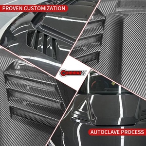 Couvercle de capot moteur en fibre de carbone sèche de qualité supérieure, style Vors, pour BMW M2 G87 - Product Image 3