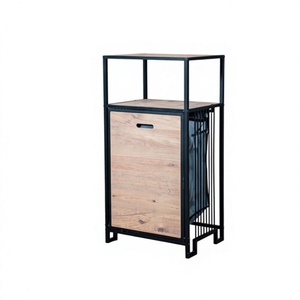 Armoire à linge, panier à linge inclinable, organisateur de rangement pour le linge, trieur de linge, armoire de rangement pour salle de bain, bac à linge sale - Product Image 1
