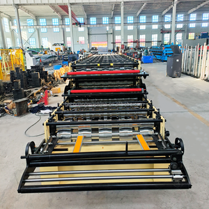 Hete Verkoop Dubbellaags Drielaags Rolvormmachine Gegolfde Stalen Dakpannen Voor Het Maken Van Dakpannen Voor Dakpannen - Product Image 6