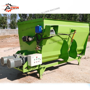 Mélangeur d'aliments pour animaux TMR entièrement automatique ALLWIN AWQC-3, haute productivité 1,5 tonne/heure, 220/380V, état neuf, pour ferme avicole - Product Image 2