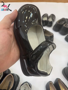 Children's Black School <b>Shoes</b> <b>Soft</b> Sole Comfortable Children's Leather <b>Shoes</b> Unisex Party <b>Shoes</b> Mixed Design Wholesale - Product Image 6