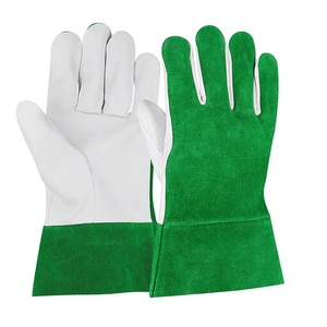 Guantes de Soldadura TIG Industriales de Cuero de Cabra y Vacuno, Resistentes al Calor, Antiestáticos, Antideslizantes, de Alta Calidad y Durabilidad - Product Image 5