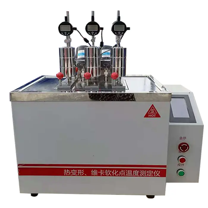 Vicat Softening Temperature Test Instrument /Rubber Thermal Deformation Tester