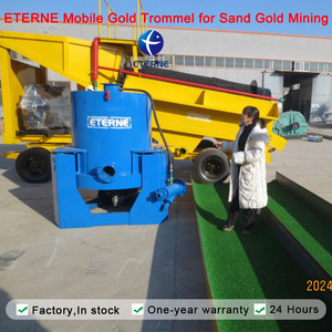 Machine de séparation de minéraux par gravité pour l'or alluvial et les diamants, personnalisée et mobile - Product Image 3