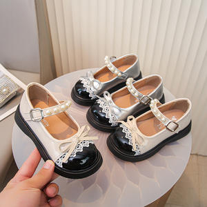 Chaussures Mary Jane pour filles, décontractées, à bout rond, à découpe légère, élégantes, pour enfants, nouvelle collection automne 2025 - Product Image 1
