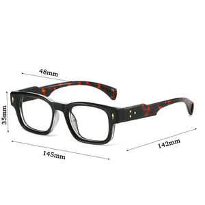 Gafas de Lectura con Montura Cuadrada de PC de Alta Calidad al por Mayor, Fotocromáticas, Anti Luz Azul, para Hombres y Mujeres - Product Image 4