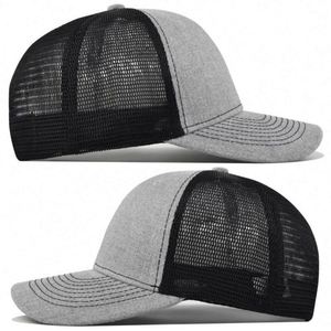 High Quality Customizable 6-Panel Camo Polyester/Cotton Patch Richardson High Profile <b>Flat</b> Bill Trucker <b>Hats</b> Men Fashion Mesh - Product Image 5