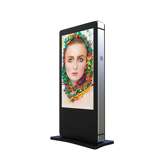High Brightness 4K Resolution Double Sided Digital Signage Media Player Box Restaurant Shop Digital Signage
