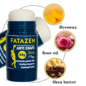FATAZEN Stick anti-frottement naturel et biologique à marque privée pour le secours des cuisses, baume de protection contre les frottements, stick anti-frottement <span class=keywords><strong>Assos</strong></span> Marathon LSD - Product Image 5