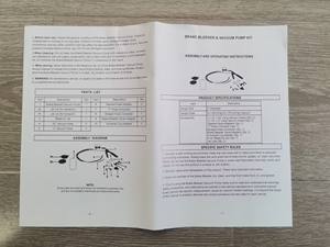 Kit de bomba de vacío de purga de freno de mano tipo Separador de rodamiento con herramienta de prueba de presión de pistola de succión para reemplazo de líquido de frenos - Product Image 3