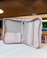 Asa de transporte de bolsillo al por mayor grabar libro cristiano en blanco personalizado PU bolso de cuero funda Biblia cubierta