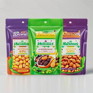 Custom Gravure Printing Stand-Up Mylar Bag Tea Coffee Packaging <b>Pouch</b> Window Matte Glossy <b>Laminated</b> Moisture Proof Recyclable - Product Image 5