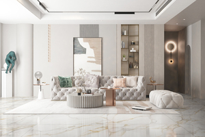 Gạch sứ siêu Đỏ bóng cho phòng ngủ giặt cảnh quan tường và sàn gạch cho tường nội thất - Product Image 3