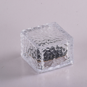 4 Led RGB con energía Solar empotrada al aire libre IP65 impermeable lámpara de cubitos de hielo cristal ladrillo luz cubierta piscina jardín calle piso pared - Product Image 6