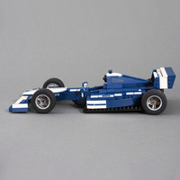 Jouet créatif épissé Super voiture de course-F1 Formula Racing Car - Super voiture de sport Mini Part MOC Building Model