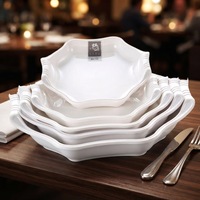 Assiette Incassable Personnalisée en Mélamine pour Restaurant