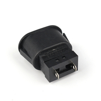 Prise de courant industrielle 2,5A AC 250V |   1 Prise de courant |   Prise EU/SA |   CCC/CE pour |   Construction en cuivre et nylon |   Noir |   1,5 m
