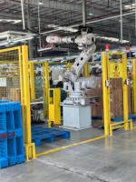 Système de palettisation robotisé pour caisses/cartons/sacs - Poste de travail robotisé pour la manutention