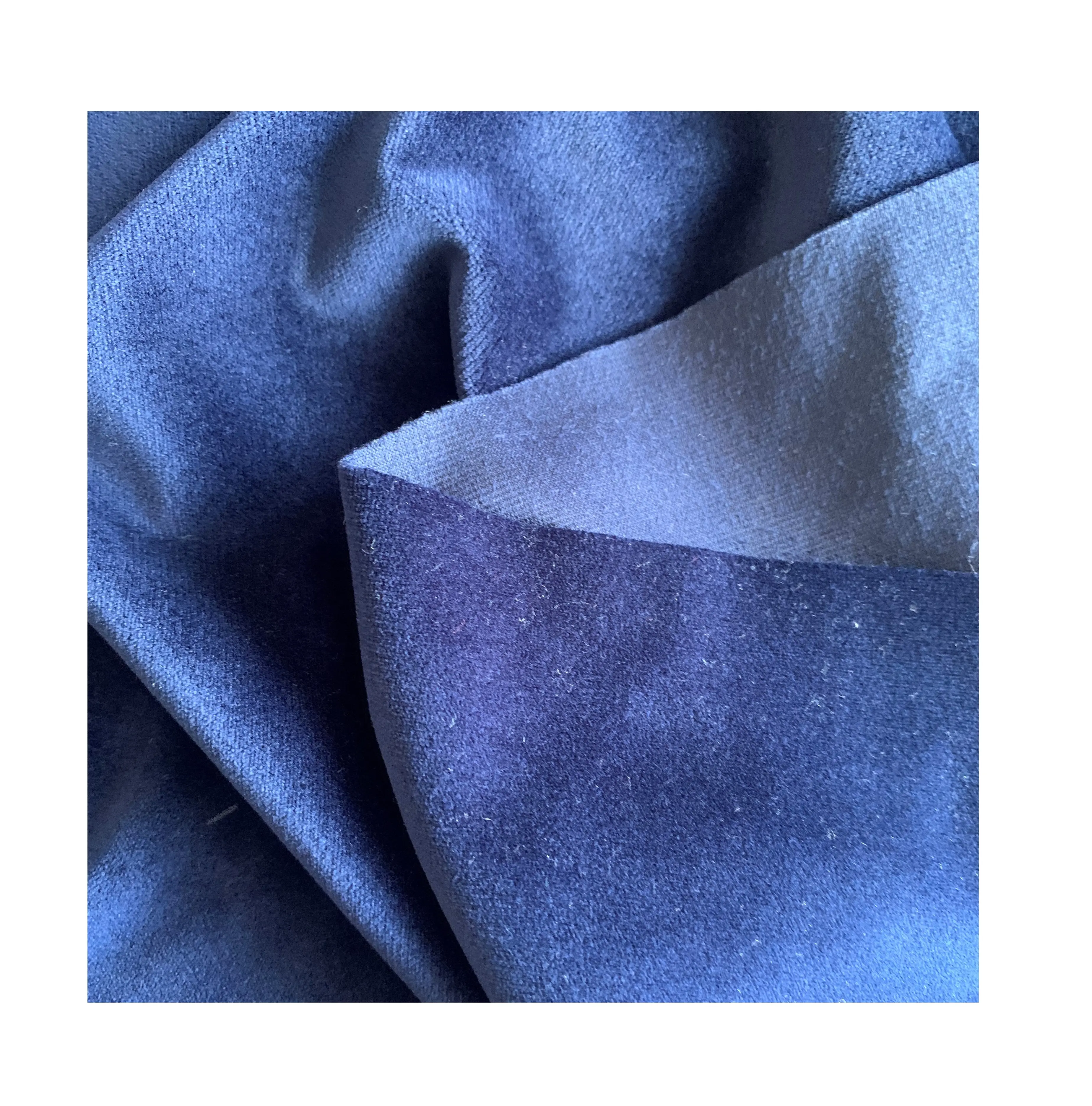 Manufacturer Wholesale Multi color Polyester Silk Velvet super Soft velour Fabric For Dresses