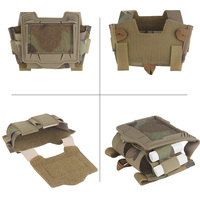 SIVI casque rapide pochette arrière pochettes de batterie sac de poids NVG Vision nocturne batterie sous-pochette housse de casque tactique