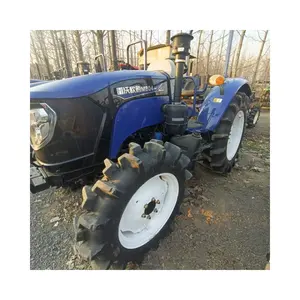 Kendaraan pertanian kargo bertenaga kuda tinggi traktor kuat 85 hp mesin asli dalam kondisi baik untuk dijual murah
