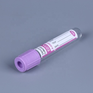 Tubo Vacutainer para Recolección de Sangre con Tapa Morada, <span class=keywords><strong>EDTA</strong></span> <span class=keywords><strong>K3</strong></span> K2, para Pruebas CBC, 5 ml, Tubo Edtak2 Vacuum - Product Image 4