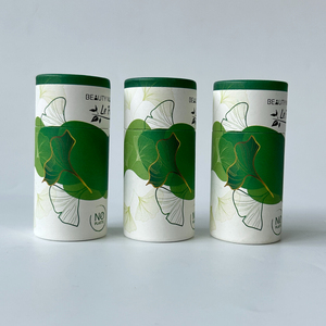หลอดกระดาษคราฟท์สีขาวเปล่าสำหรับขายส่ง สำหรับพิมพ์ลายตามสั่ง บรรจุภัณฑ์แบบแท่งสำหรับครีมกันแดด โรลออน และเครื่องสำอาง - Product Image 2