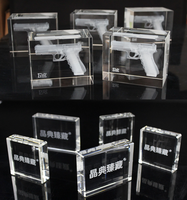 BEYSIDRA Vente en gros de cristaux K9 blancs vierges en verre cubique pour sculpture, ornement créatif pour la décoration intérieure, modèle artisanal, emballage en vrac pour coffret cadeau