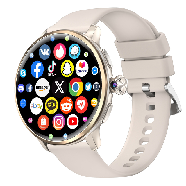 4G LTE Sim Card Android Watch Nfc Super Charging 3+32GB H88 Lady Smart Watch GPS Positioning Camera Video Call SmartWatch