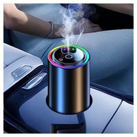 3 couleurs ciel étoilé lumière USB Mini voiture humidificateur d'air parfum huile diffuseur ultrasonique voiture désodorisant diffuseur