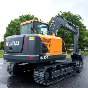 Excavadora Hidráulica Usada Hyundai HX80 Fabricada en Corea, 8 Toneladas, Motor Yanmar, Modelo 2026, Pocas Horas de Uso - Product Image 3