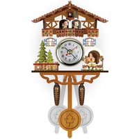 Jam Dinding Suara Burung Cuckoo