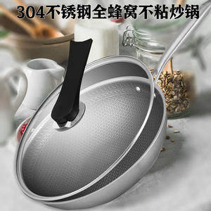 Nueva Sartén Antiadherente con Revestimiento de Panal para Cocina de Inducción y Gas - Product Image 3