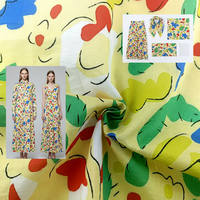 Tissus textiles unis personnalisés, imprimés numériquement à motifs floraux, 100% coton popeline, légers, respirants, vêtements tissés, chemises pour filles