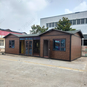 prefab container house log cabin with price homestay hotel prefab houses